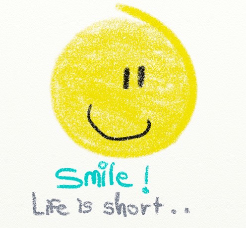 Music Festivals: More than just ‘sex, drugs, and rock and roll’ 3 Yellow smiling face illustration with the words ‘Smile! Life is short.’