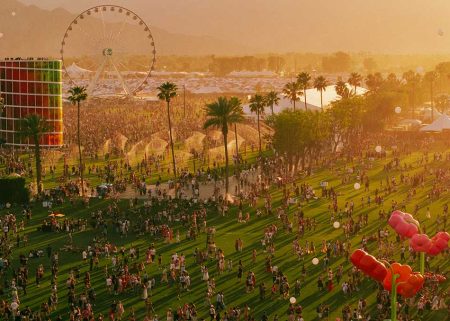 Festival scene connected to Coachella.