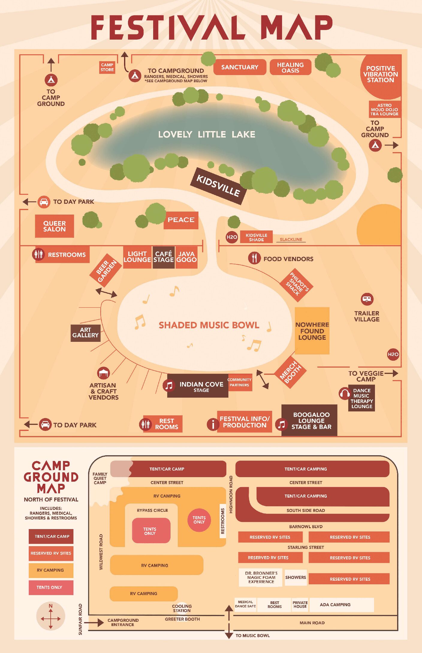 Joshua Tree Music Festival Survival Guide - Map Image