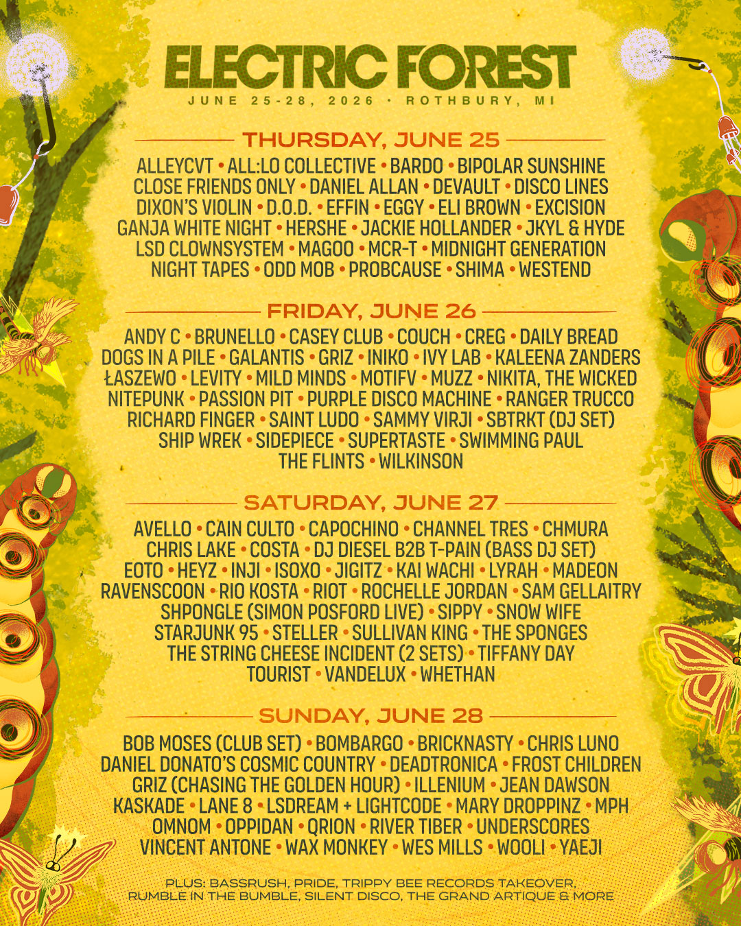 Electric Forest Sound Guide 10 Visual lead image for the Electric Forest Sound Guide sound guide.
